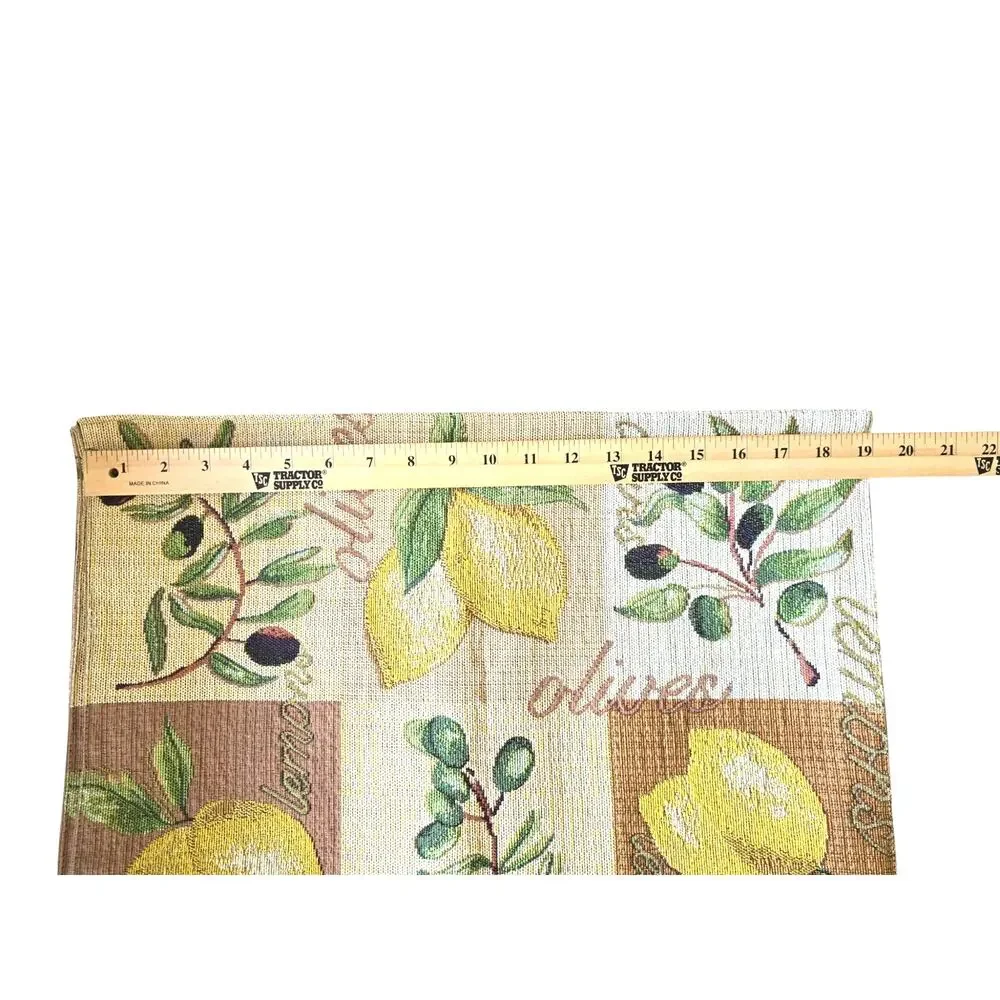 Vintage Set of 6 Place Mats Heavy Duty Fall Colors 19